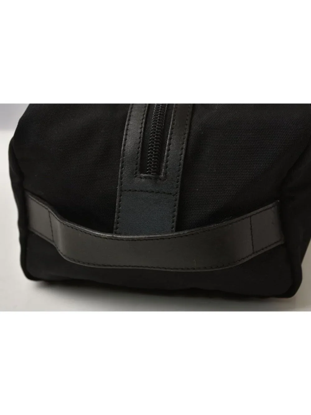 Gucci Travel Pouch Clutch Vintage Nylon Canvas Black